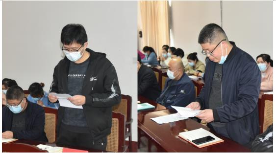 公司召开党员发展对象、入党积极分子 “双推”会议.